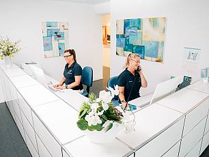 MFAs während der Arbeit an der Anmeldung